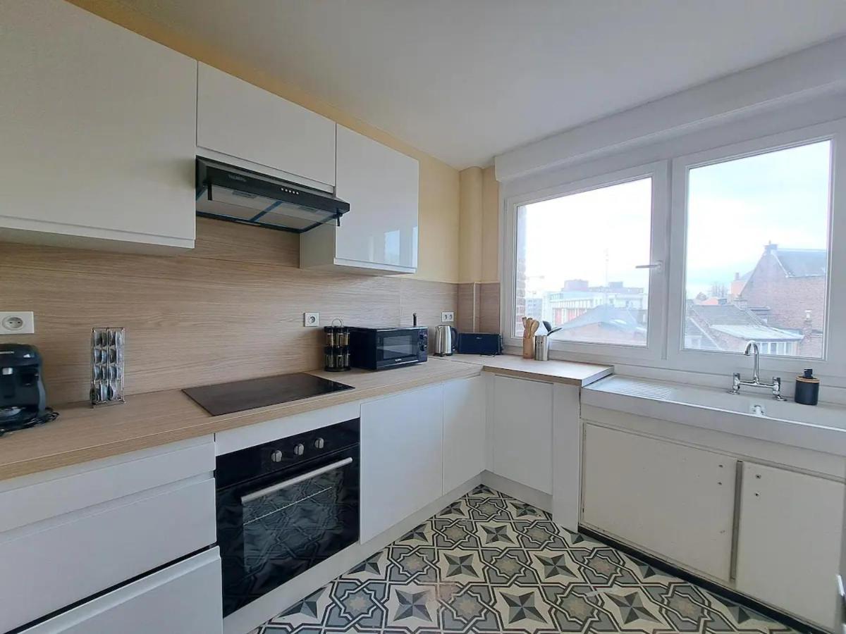Appartement Magnifique T3 Avec Balcon Au Pied Du Metro Colbert à Tourcoing Extérieur photo
