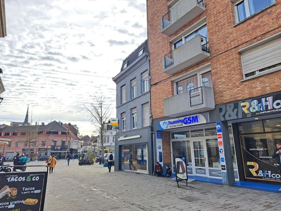 Appartement Magnifique T3 Avec Balcon Au Pied Du Metro Colbert à Tourcoing Extérieur photo